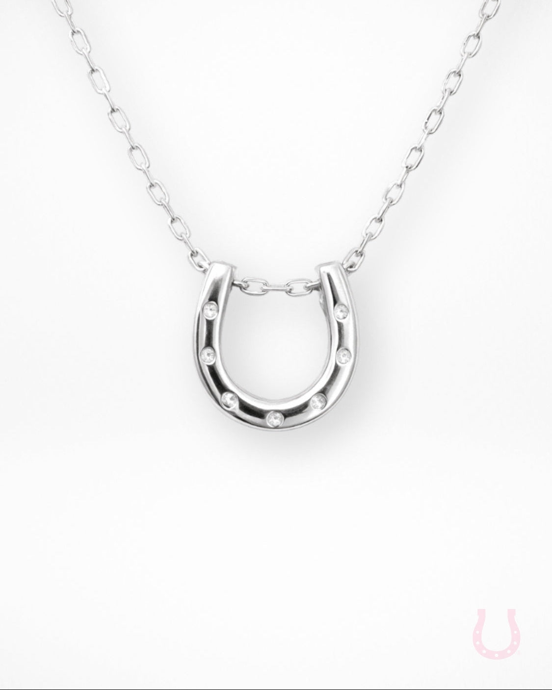 Lucky Horseshoe Necklace - Bridle Up Hope Shop