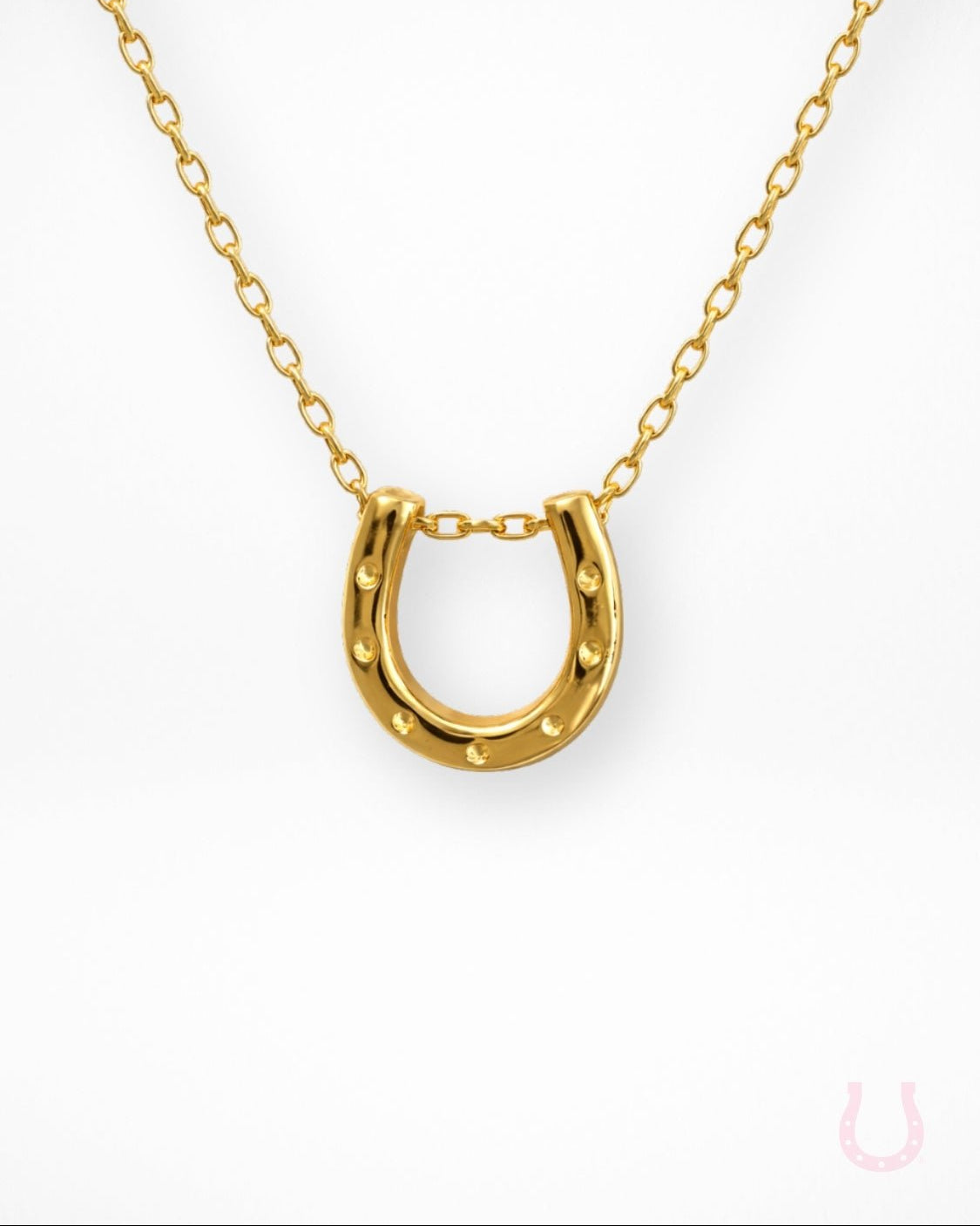 Lucky Horseshoe Necklace - Bridle Up Hope Shop
