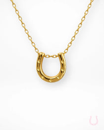 Lucky Horseshoe Necklace - Bridle Up Hope Shop