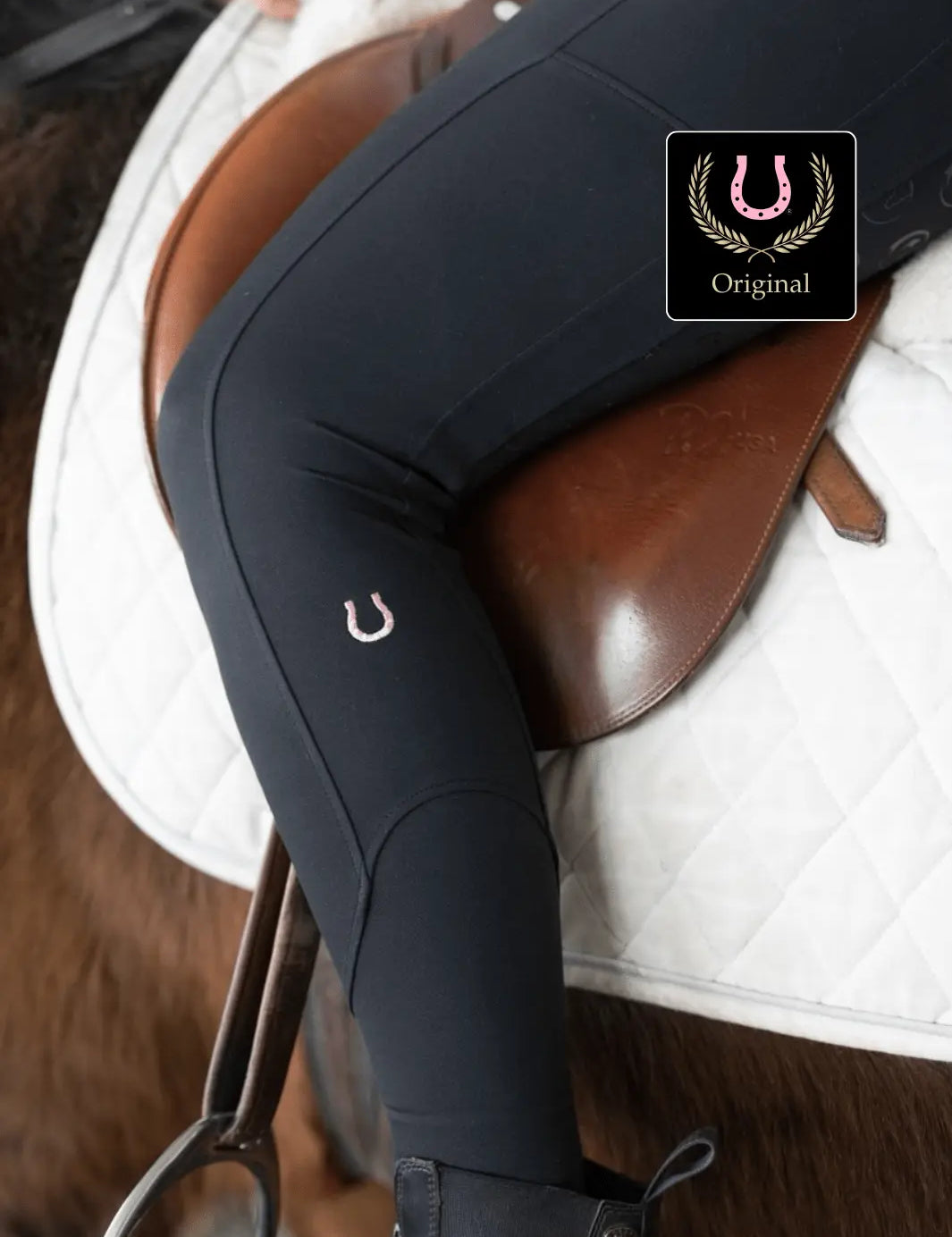 Lucky Horseshoe Riding Leggings - Bridle Up Hope Shop