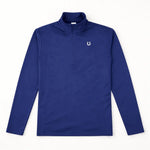 Lucky Horseshoe Riding Shirt (Navy Blue) - Bridle Up Hope Shop