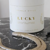 Lucky Horseshoe Soy Wax Candle (10 oz) - Bridle Up Hope Shop