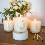 Lucky Horseshoe Soy Wax Candle (10 oz) - Bridle Up Hope Shop
