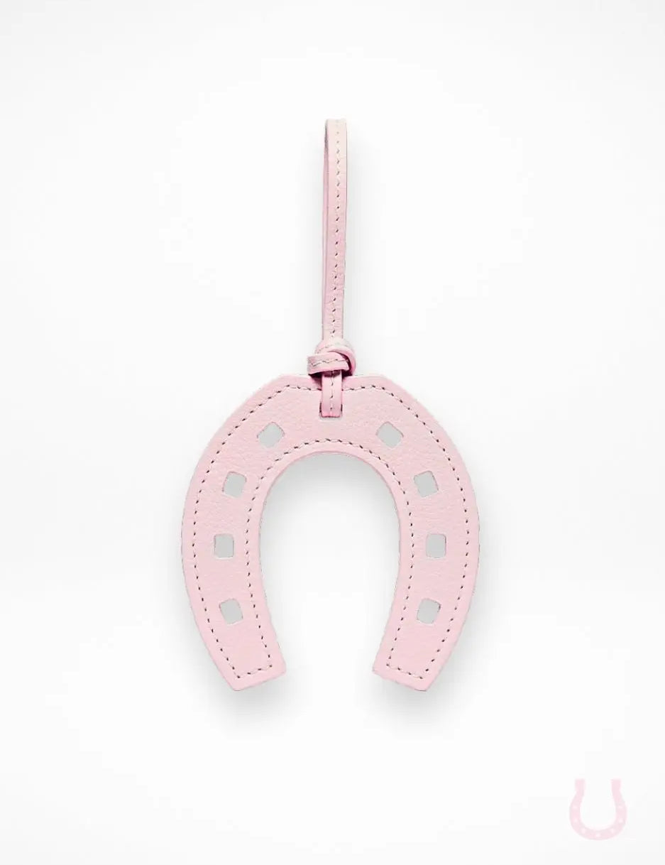 Lucky Pink Horseshoe Bag Charm - Bridle Up Hope Shop