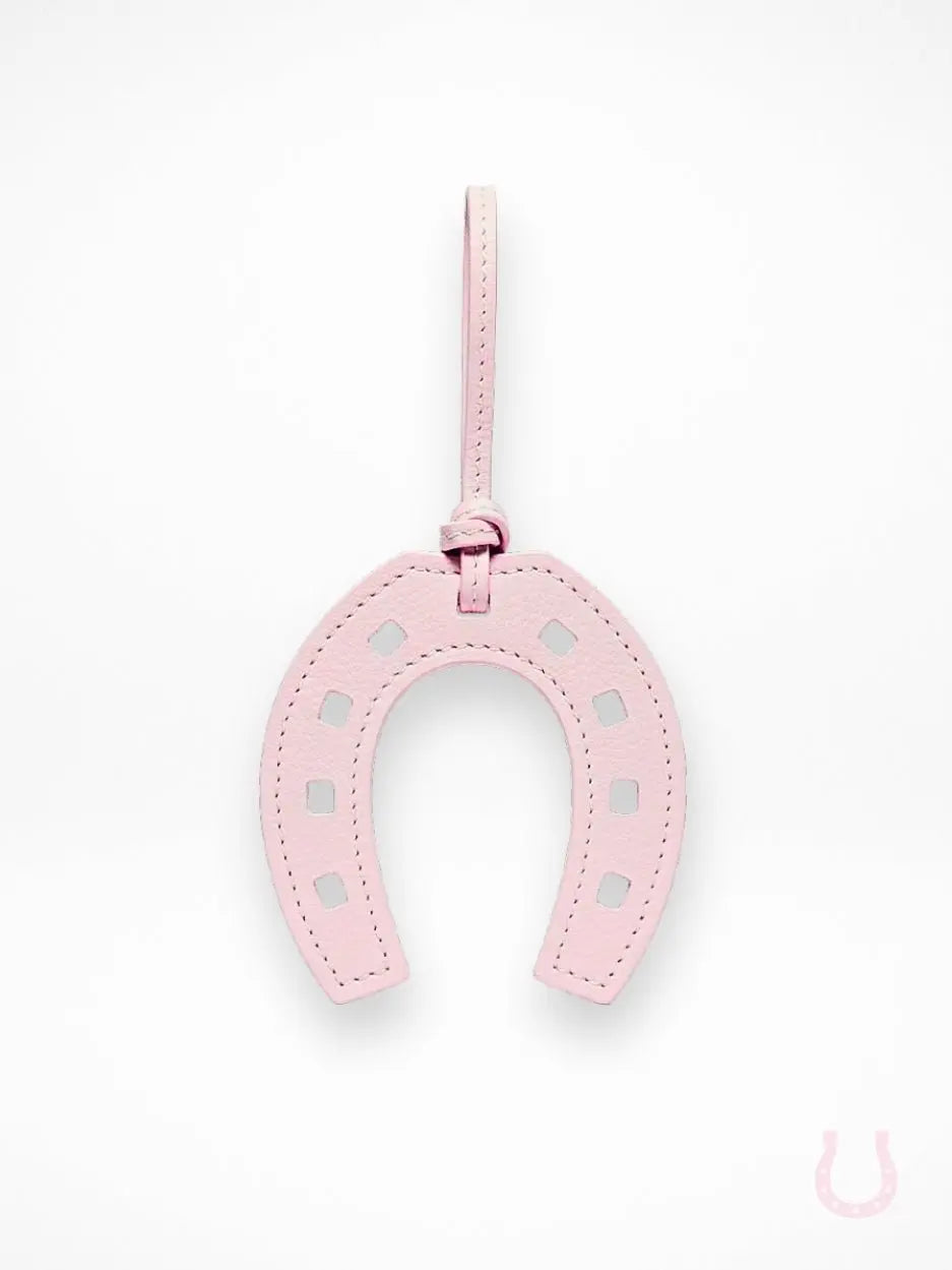 Lucky Pink Horseshoe Bag Charm - Bridle Up Hope Shop