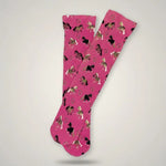 Lucy's Pink Pony Socks (Kids) - Bridle Up Hope Shop