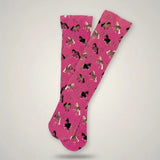 Lucy's Pink Pony Socks (Kids) - Bridle Up Hope Shop