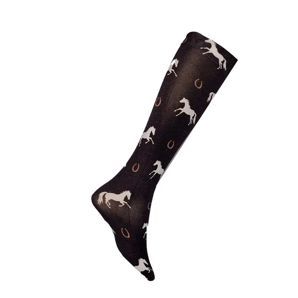 Midnight Horse Ride Socks - Bridle Up Hope Shop