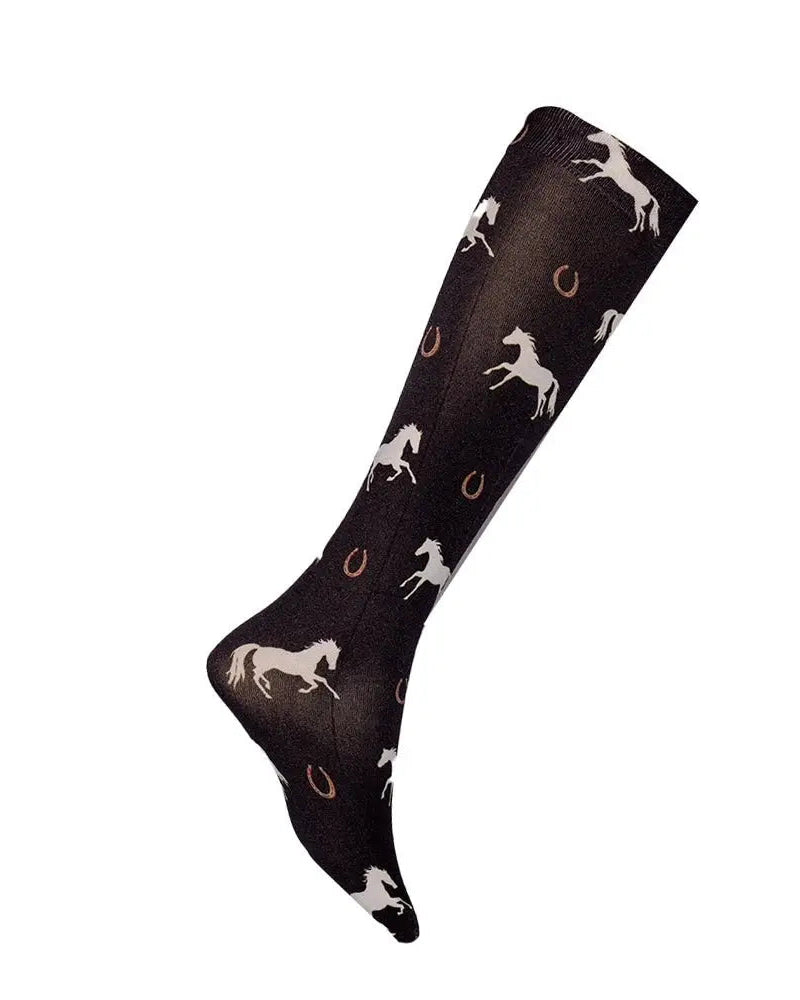 Midnight Horse Ride Socks - Bridle Up Hope Shop