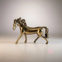 Mini Brass Horse (Year of the Horse 2026) - Bridle Up Hope Shop