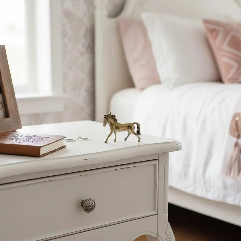 Mini Brass Horse (Year of the Horse 2026) - Bridle Up Hope Shop