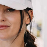 Mini Horseshoe Earrings - Bridle Up Hope Shop