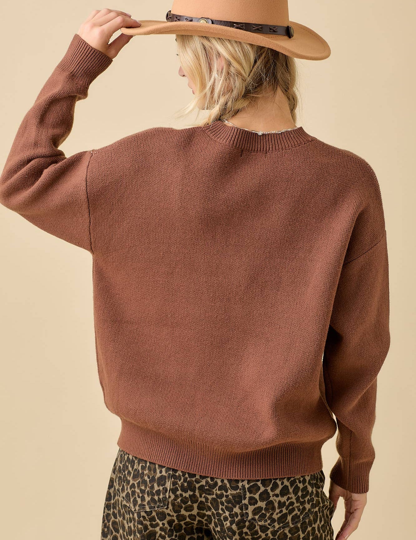 Mustang Spirit Knit Sweater - Bridle Up Hope Shop