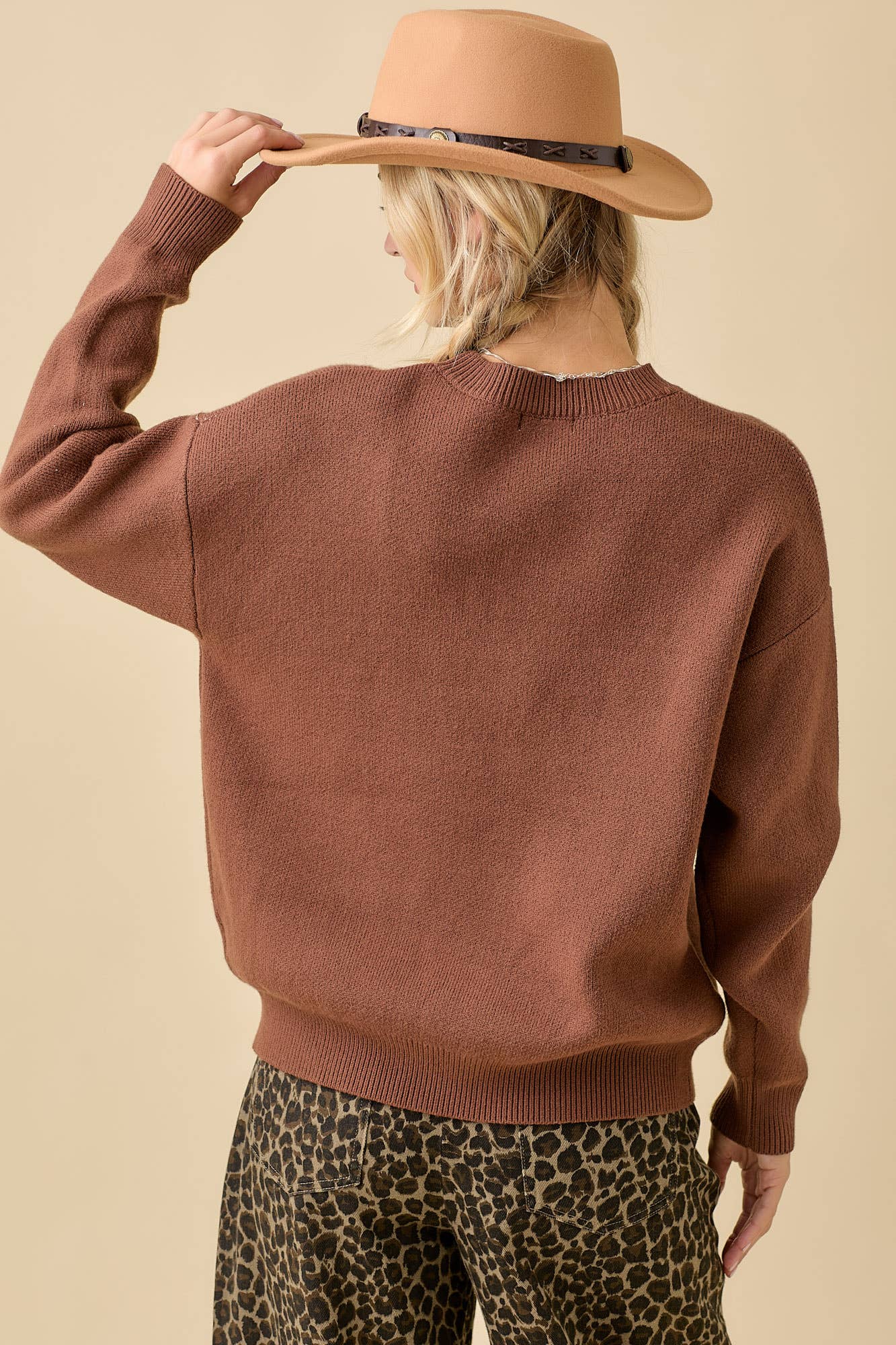 Mustang Spirit Knit Sweater - Bridle Up Hope Shop