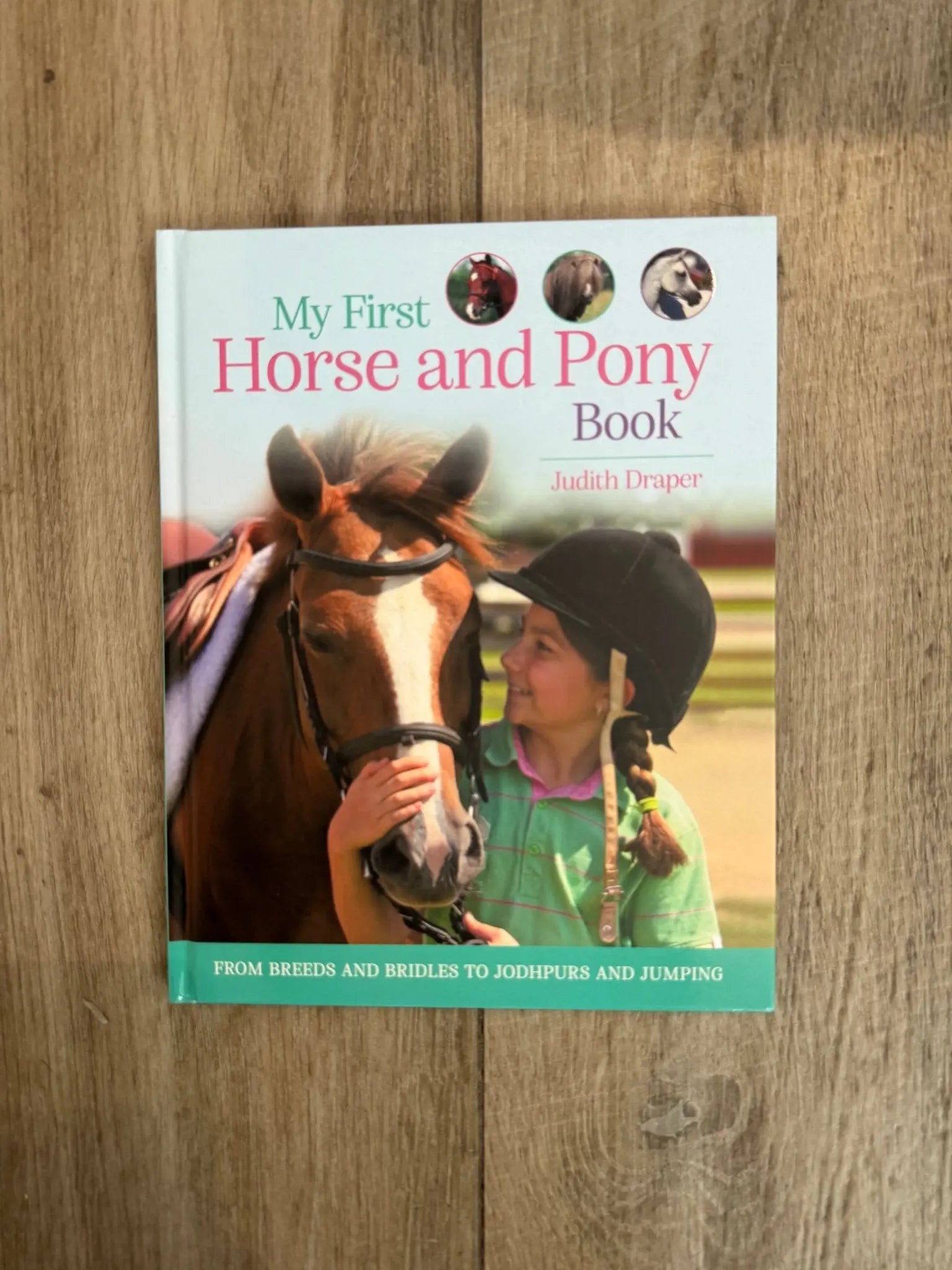 My First Horse & Pony Book: Breeds, Gear, & Jumping - Bridle Up Hope Shop