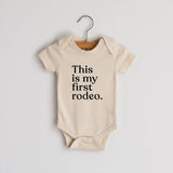 My First Rodeo Organic Onesie - Bridle Up Hope Shop