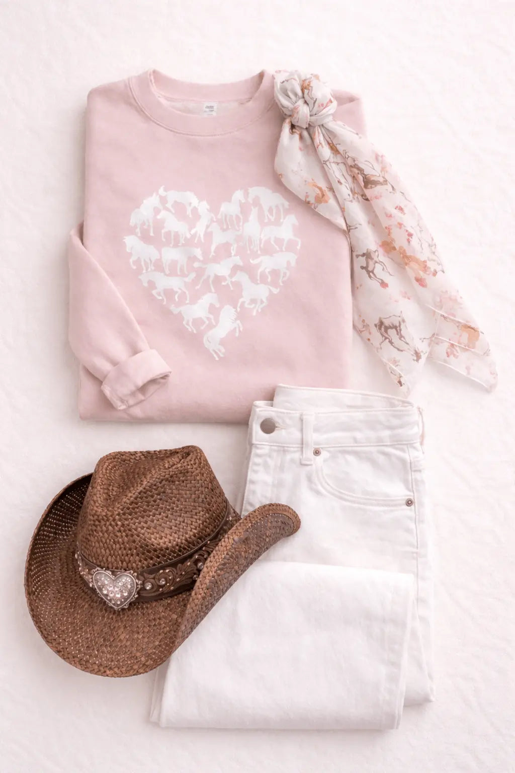 My Love of Horses Sweatshirt - Bridle Up Hope Shop