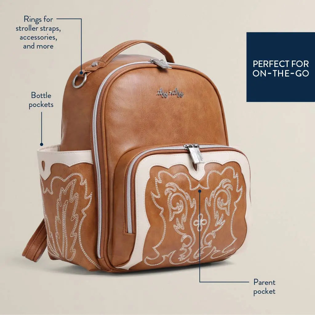 Nash Saddle Mini Western Backpack Diaper Bag - Bridle Up Hope Shop