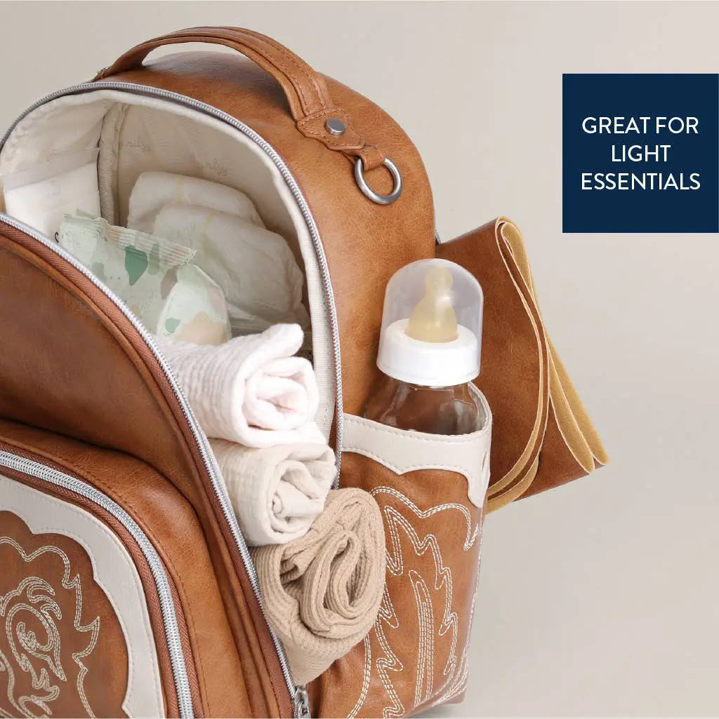Nash Saddle Mini Western Backpack Diaper Bag - Bridle Up Hope Shop