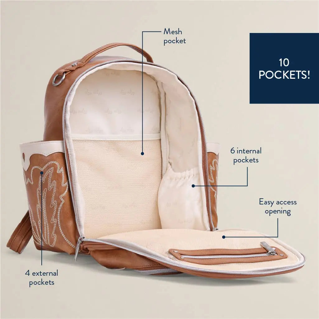 Nash Saddle Mini Western Backpack Diaper Bag - Bridle Up Hope Shop