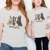 Neigh Horse T-Shirt (Adult) - Bridle Up Hope Shop