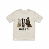 Neigh Kids Tee - Bridle Up Hope Shop