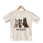 Neigh Kids Tee - Bridle Up Hope Shop