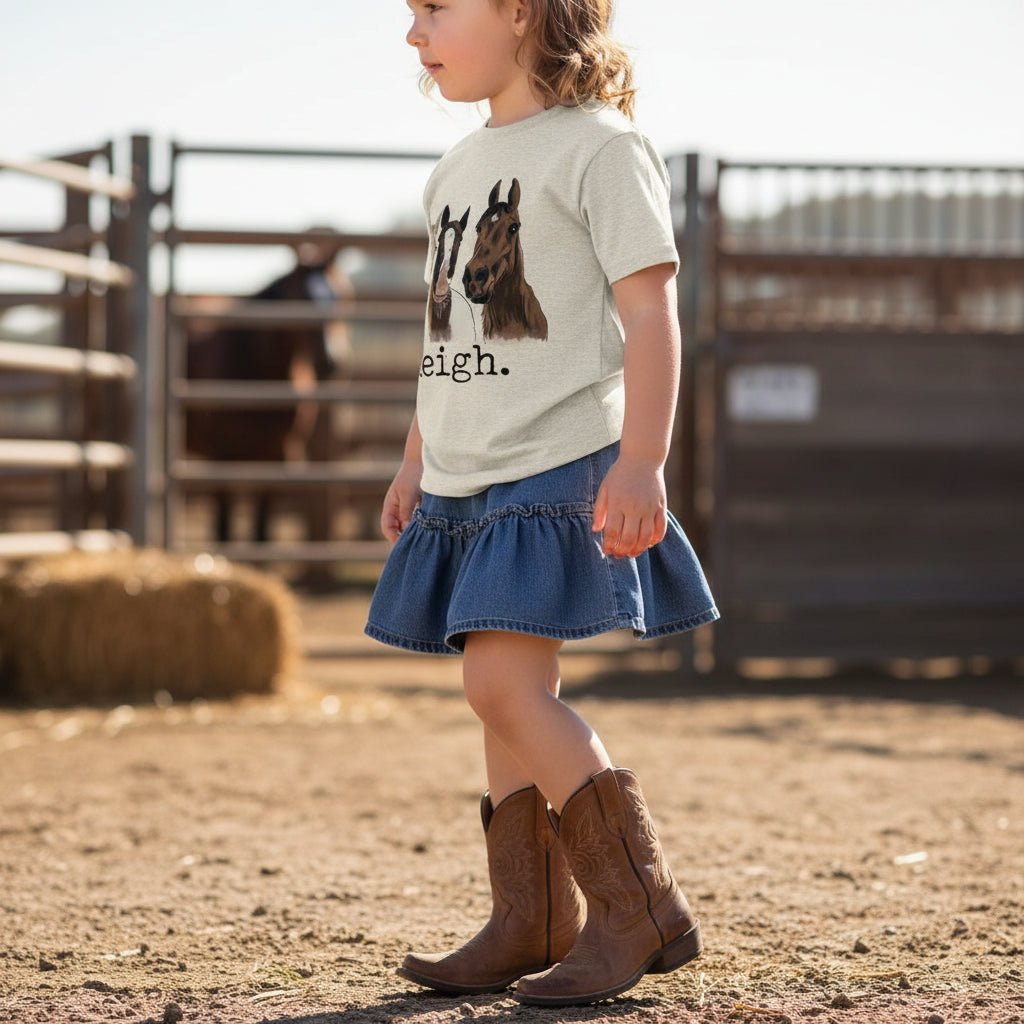 Neigh Kids Tee - Bridle Up Hope Shop