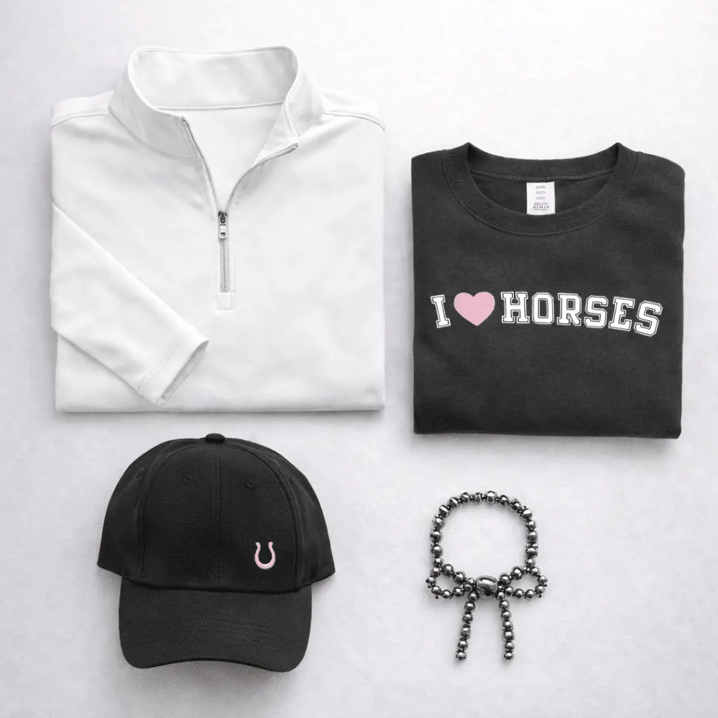 North Star Horseshoe Riding Shirt - Bridle Up Hope Shop