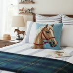 Palomino Wool Horse Hook Pillow - Bridle Up Hope Shop