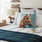 Palomino Wool Horse Hook Pillow - Bridle Up Hope Shop