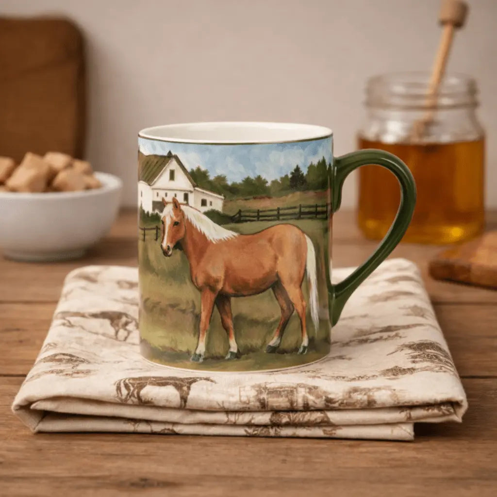 Palomino York Stables Mug - Bridle Up Hope Shop