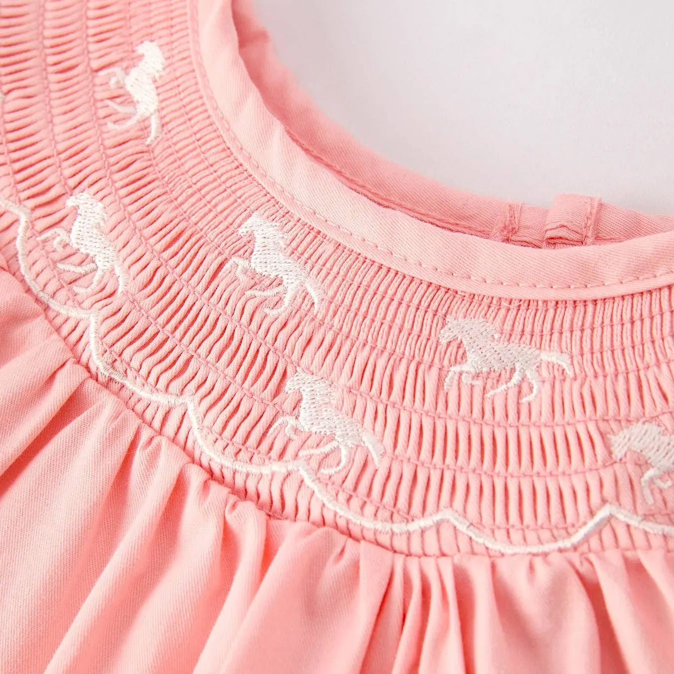 Pink Pony Embroidered Dress - Bridle Up Hope Shop