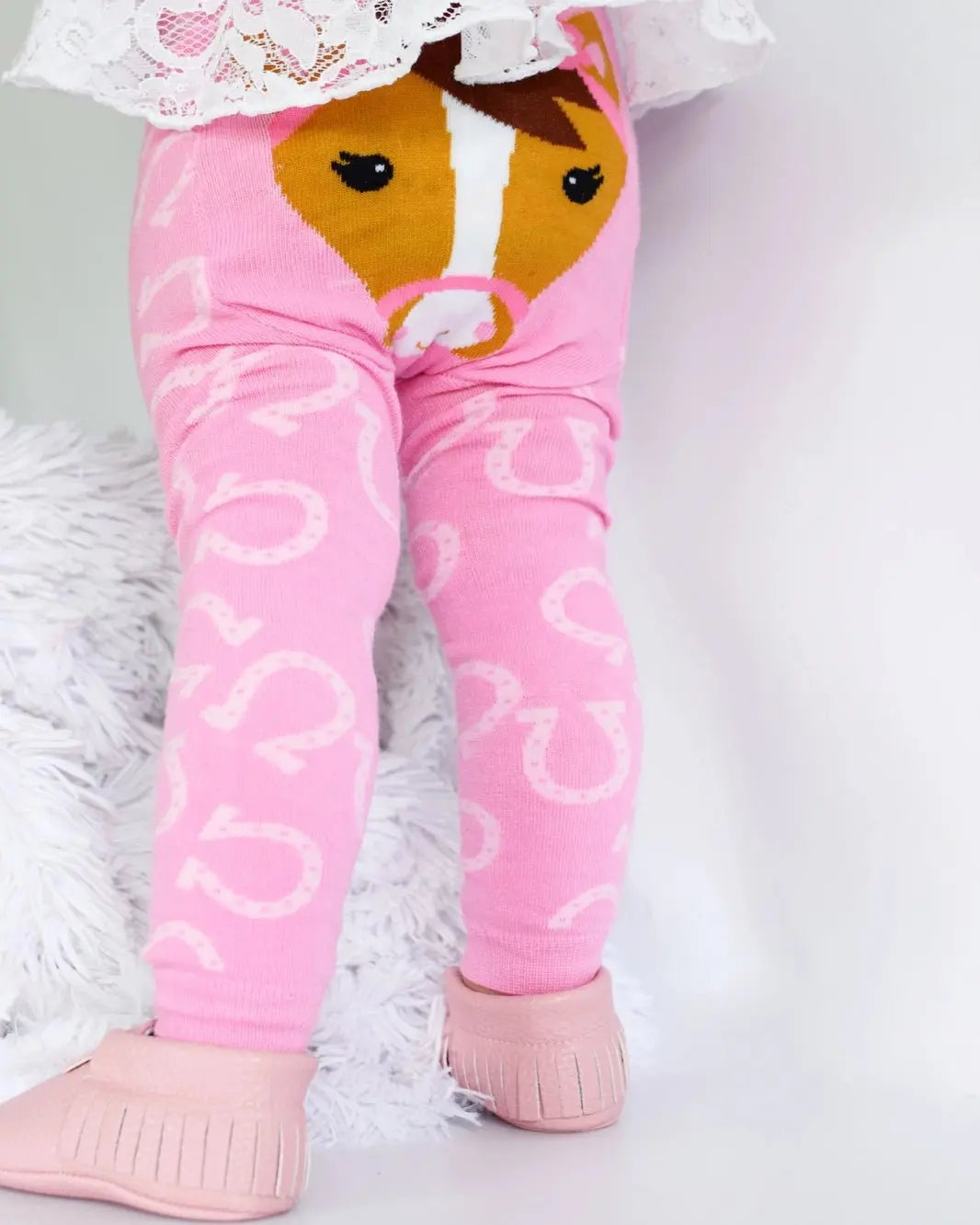 Pink Pony Leggings - Bridle Up Hope Shop
