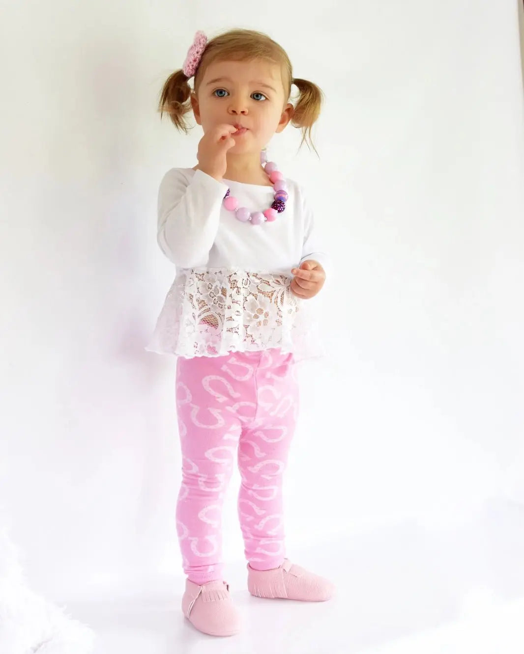 Pink Pony Leggings - Bridle Up Hope Shop