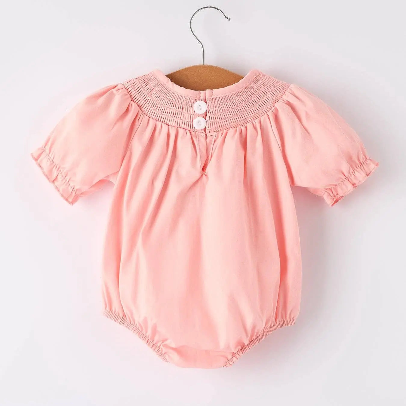 Pink Pony Smocked Romper - Bridle Up Hope Shop