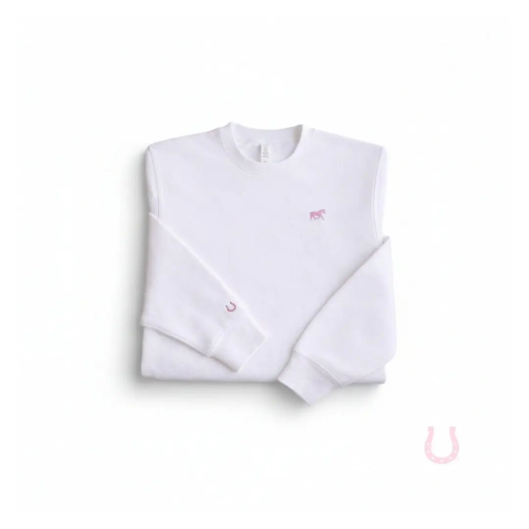 Pink Pony Sweatshirt - Bridle Up Hope Shop