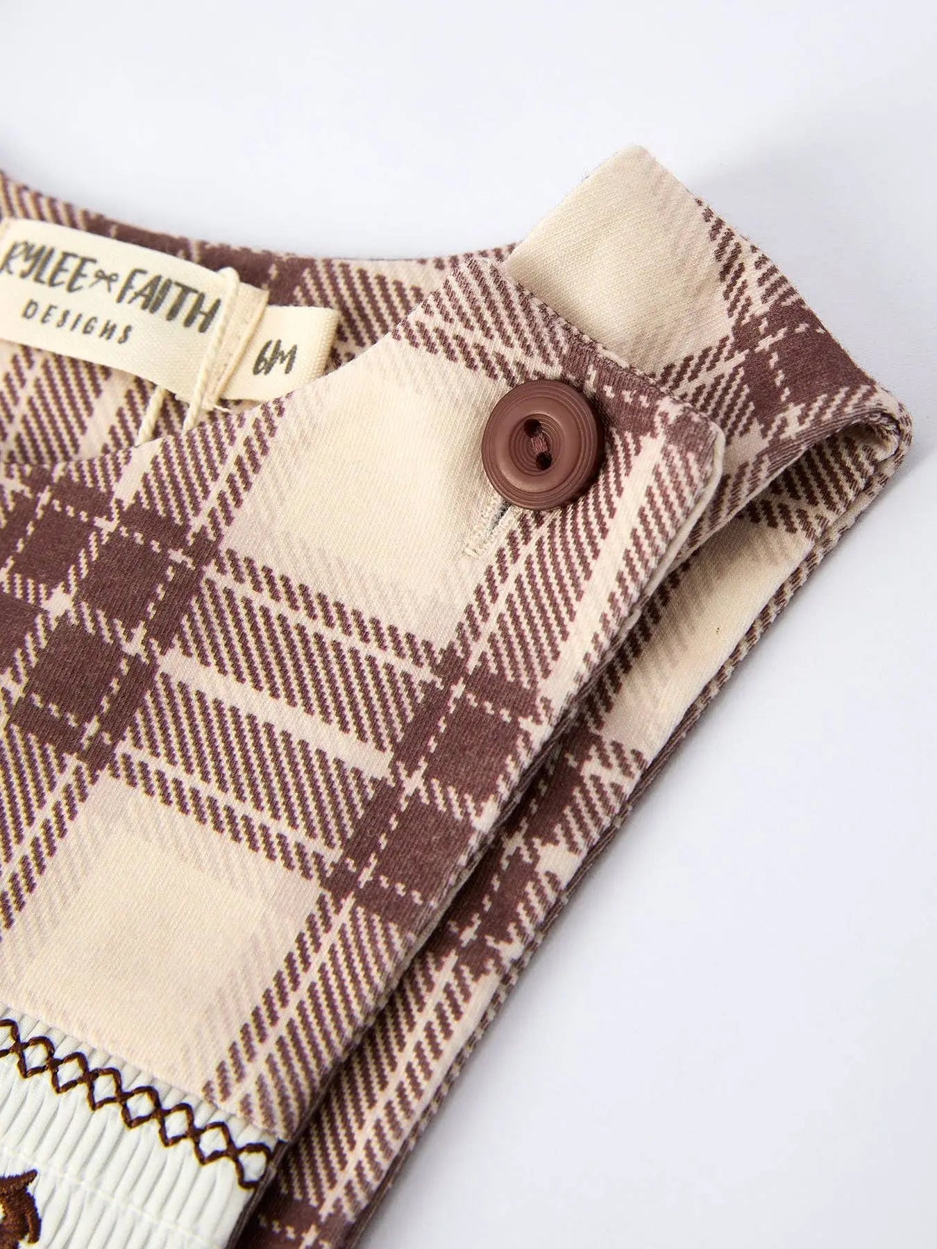 Plaid Horse Baby Boy Romper - Bridle Up Hope Shop