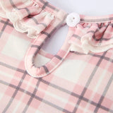 Plaid Horse Smocked Girls Dress - Bridle Up Hope Shop