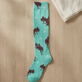 Bucking Horses Riding Socks Faire - AWST