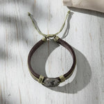 Free Rein Horse Leather Bracelet Faire - Anju Jewelry