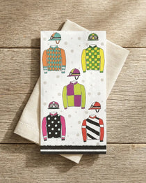 Jockey Silks Kentucky Derby Paper Guest Towels (16 ct) Faire - Boston International