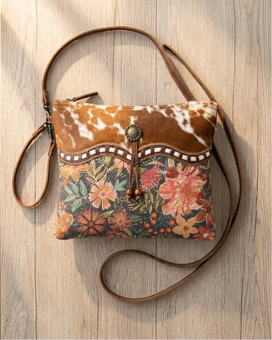 Wildflower Prairie Bag Faire - Myra Bag