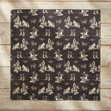 Midnight Ranch Western Scarf