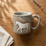 Caneca de Cavalo Artesanal (Verde)
