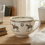 Vintage Equestrian Mug
