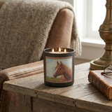 Chestnut Horse Candle