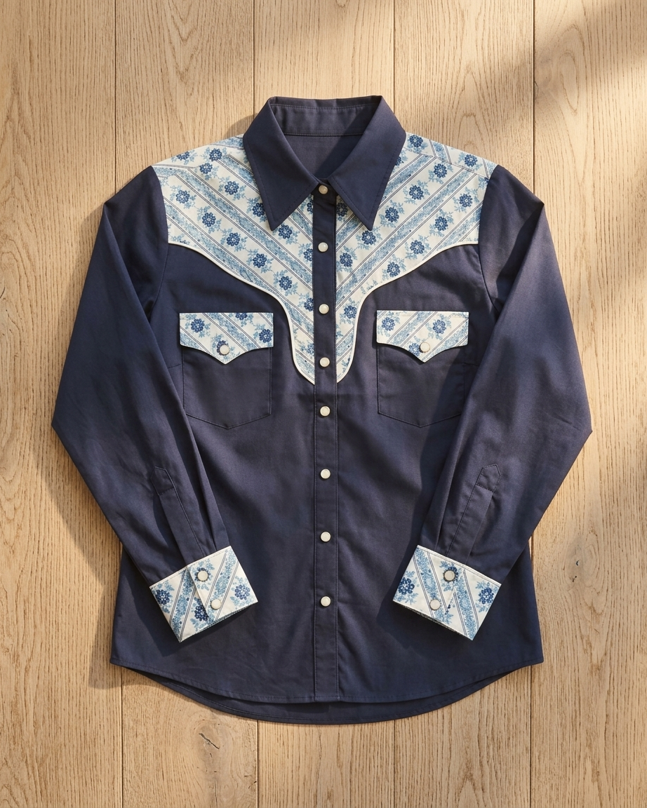 Bluebonnet Trail Western Shirt