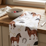 Classic Equestrian Kitchen Towel