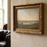 Grazing Horses | French-Inspired Framed Art